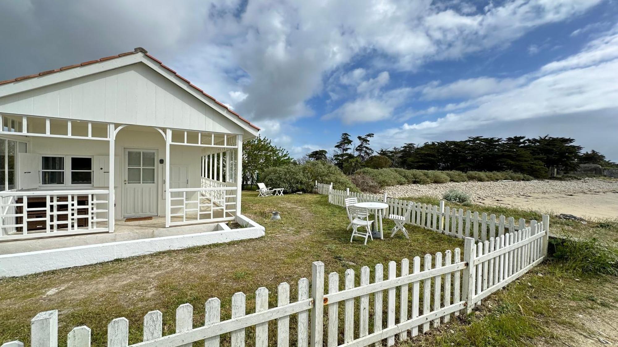 Maison Sur La Plage Avec Vue Mer Panoramique Le Martray Dış mekan fotoğraf